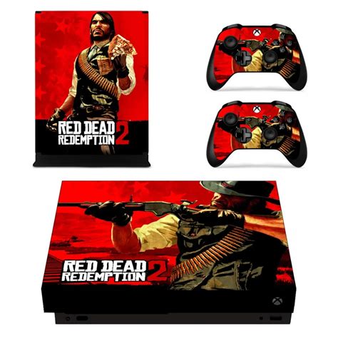 Red Dead Redemption 2 Xbox One X Skin Sticker Cover - ConsoleSkins.co