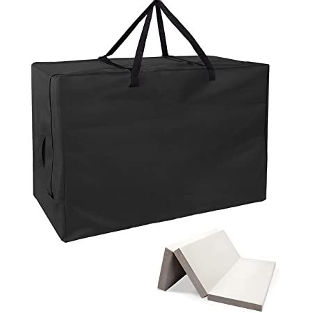 Milliard Storage bag for 10 cm folding mattress (90 x 190 cm) mattress ...