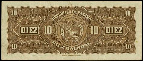 Panama banknotes 10 Balboas 1941 Arias Issue|World Banknotes & Coins ...