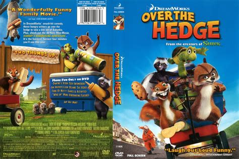 Over the Hedge (2006) R1 DVD Cover - DVDcover.Com