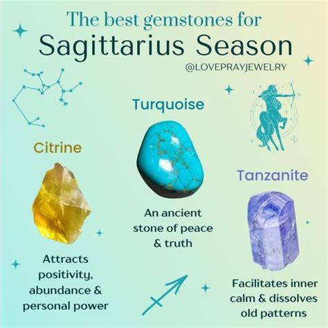 Sagittarius Birthstone & 10 Best Crystals for Sagittarius in 2024 ...