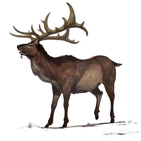 Giant Deer Art - Bless Online Art Gallery | Deer art, Fantasy creature ...