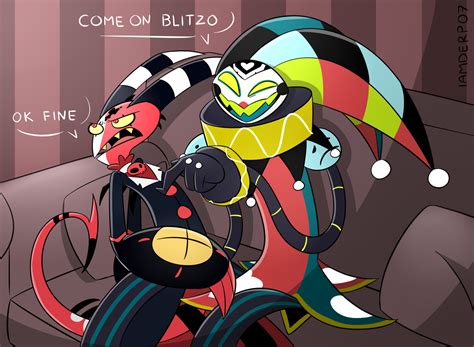 A moment of Blitzo and Robot Fizzarolli : r/HelluvaBoss