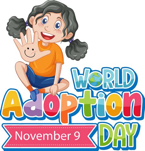 World Adoption Day Logo Design 13320939 Vector Art at Vecteezy