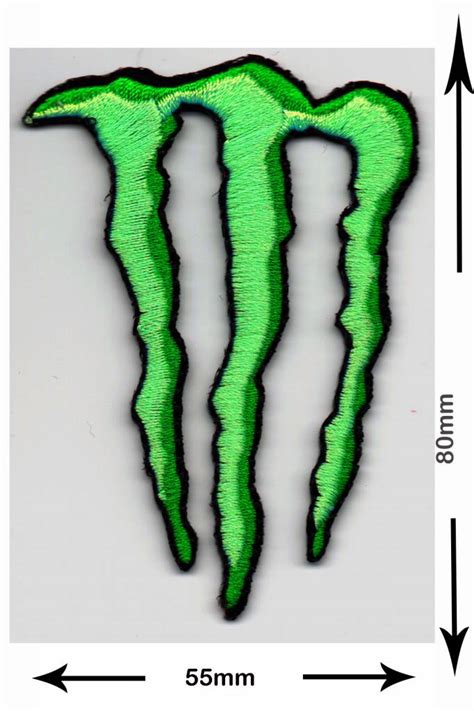 Monster - Patch - Back Patches - Patch Keychains Stickers - giga-patch ...