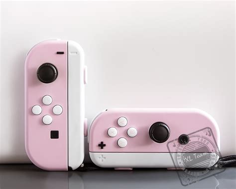 Custom Pastel Pink Nintendo Switch Joy-con Joycon Controllers - Etsy