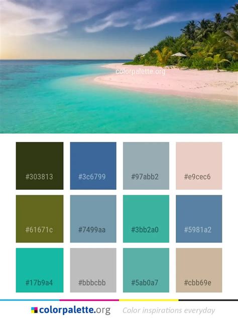 Island Color Palette ideas | colorpalette.org