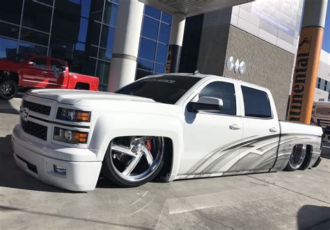 2017-sema-chevy-silverado-slammed - The Fast Lane Truck