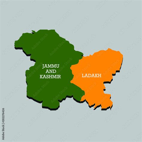 New Map Of India Shows Union Territories Of Jammu And, 44% OFF