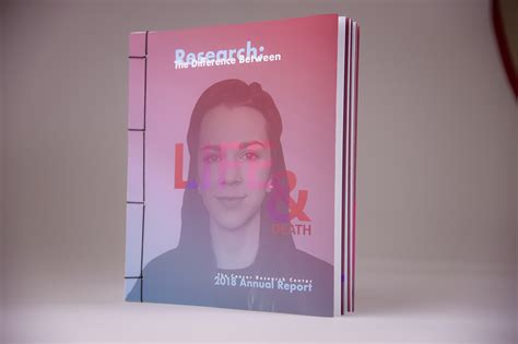 Cancer Research Center Annual Report on Behance