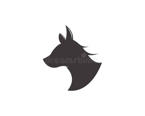 Dog head logos stock vector. Illustration of website - 120926275