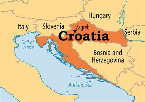 Where Is Croatia On The World Map