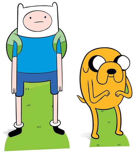 Finn and Jake from Adventure Time Cardboard Cutout / Standee / Standup Double Pack. Buy ...