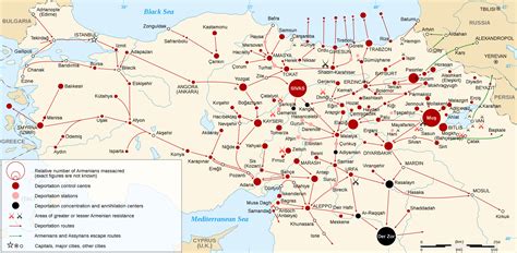 The Armenian Genocide (1915) - Vivid Maps