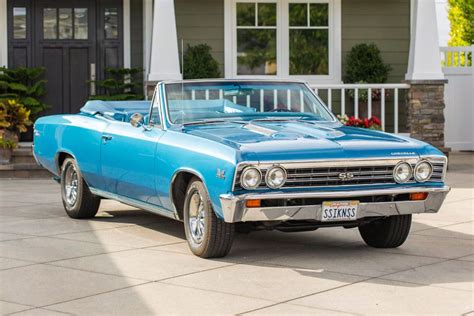 396/375-Powered 1967 Chevrolet Chevelle Malibu Convertible 4-Speed for ...