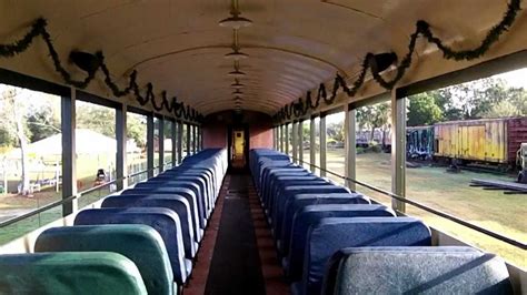 Open Air Passenger Coach 6324 @ Florida Railroad Museum - YouTube