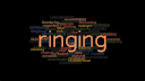 RINGING: Synonyms and Related Words. What is Another Word for RINGING ...