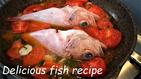 Rose fish recipe. How to cook Rosefish in crazy water - acqua pazza ...