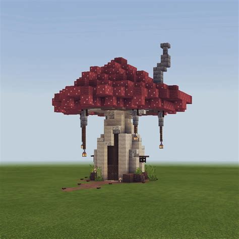 mushroom home! pls ik this idea isn’t original but my brother wanted me to build a mushroom ...