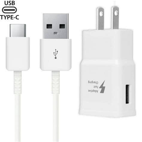 OEM Original Samsung Adaptive Fast Charging USB Wall Charger + USB-C ...