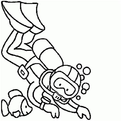 Scuba Diver Drawing - ClipArt Best