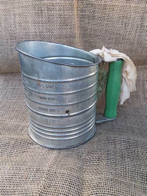 Antique Sifter/measuring Sifter/bromwells Sifter/ Vintage Sifter - Etsy