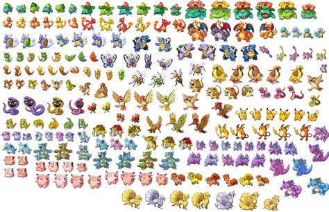 All Pokemon Sprites 1st 5th Gen By Thecomiccreator On - vrogue.co