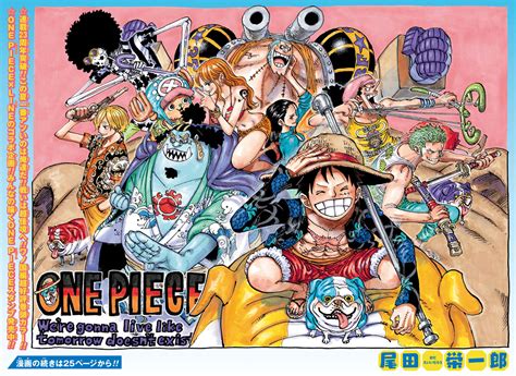 One Piece | Vídeo mostra Eiichiro Oda desenhando a capa colorida do capítulo 987