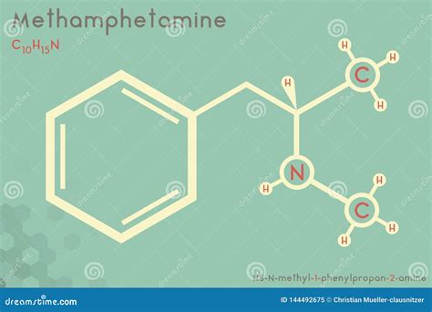 Methamphetamine Molecule Stock Photography | CartoonDealer.com #102405458