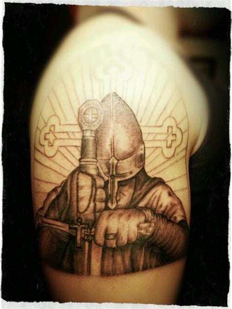 Crusader tattoo, yet unfinished. | Tattoos | Pinterest | Crusaders and ...