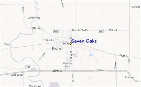 Seven Oaks Ski Resort Guide, Location Map & Seven Oaks ski holiday accommodation