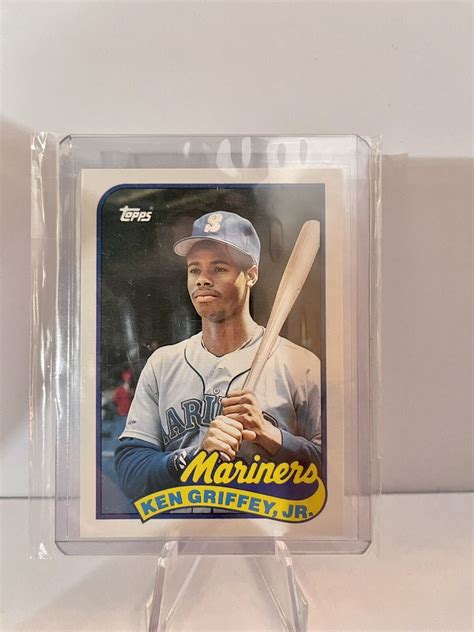 Ken Griffey Jr Rookie Card Error Card