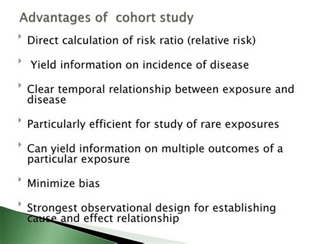 PPT - Cohort Study PowerPoint Presentation, free download - ID:3161288