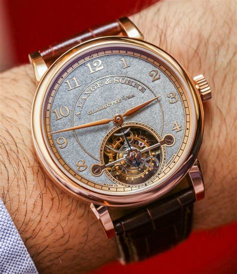 A. Lange & Söhne 1815 Tourbillon Handwerkskunst Watch Hands-On ...