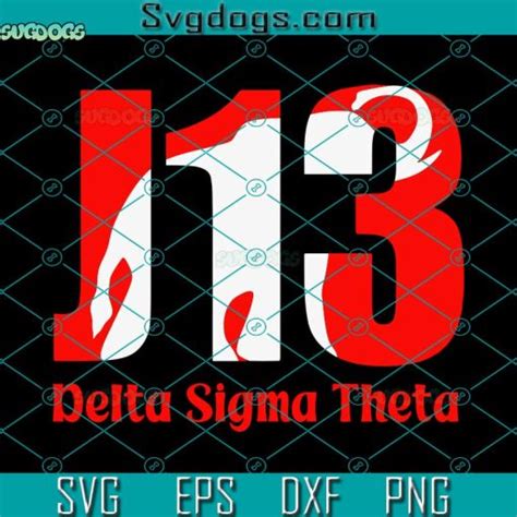 J13 Delta Sigma Theta SVG, Sigma Theta SVG, AEO SVG