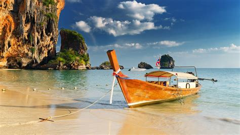 Thailand Beaches With Boats Wallpapers - Wallpaper Cave