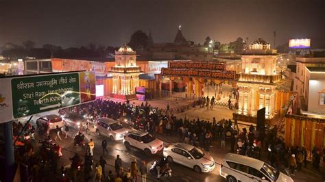 Ayodhya Ram mandir consecration marks the holy city’s awaited ...