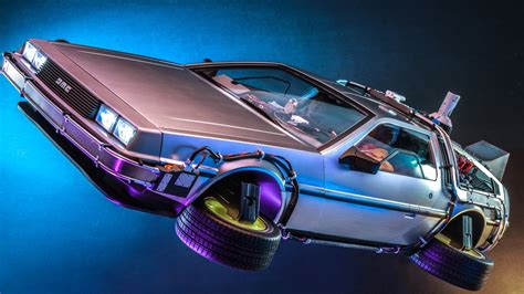 Hot Toys Shows off BACK TO THE FUTURE II - 1/6th Scale DeLorean Time Machine Collectible Vehicle ...