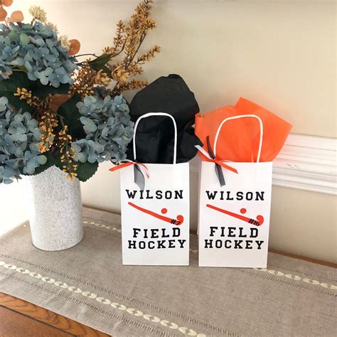 Field Hockey Party Bag, Field Hockey Favor Bag, Field Hockey Birthday ...