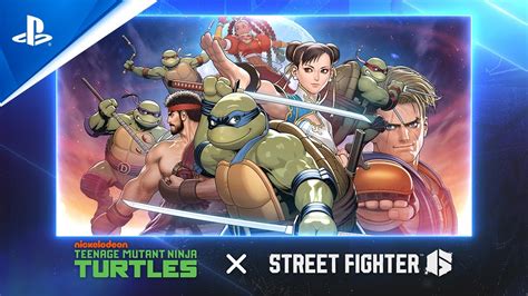 Street Fighter 6 - Teenage Mutant Ninja Turtles Collaboration Trailer ...