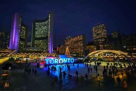 Skating at Nathan Phillips Square | Destination Toronto