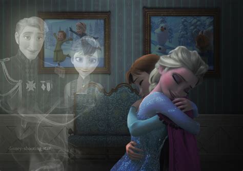 Anna, Elsa and their Parents - Elsa and Anna Photo (38487043) - Fanpop