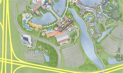 Swan Reserve hotel added to the Walt Disney World map - Notes from ...