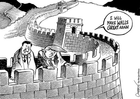 Trump in China today — Cartoon New York Times | Robert Went | Scoopnest