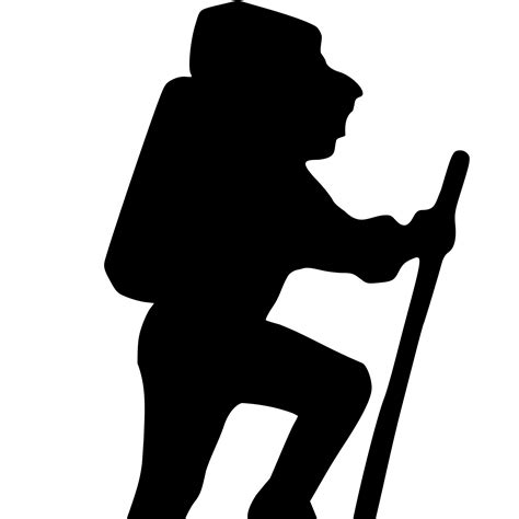 Hiking Boot Silhouette at GetDrawings | Free download