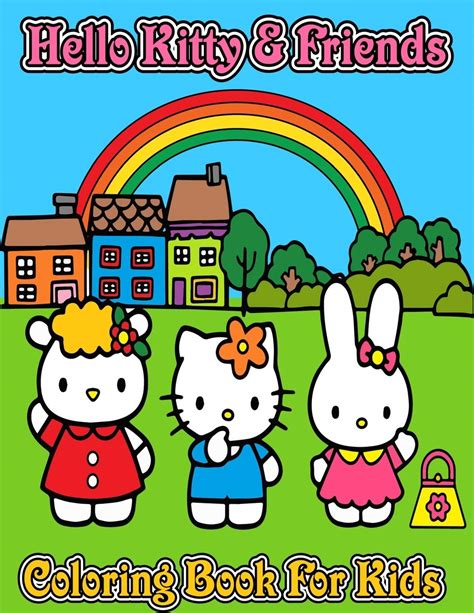 Buy Hello Kitty & Friends Coloring Book For Kids: Cute Kitty Fans & Friends Colouring Pages with ...