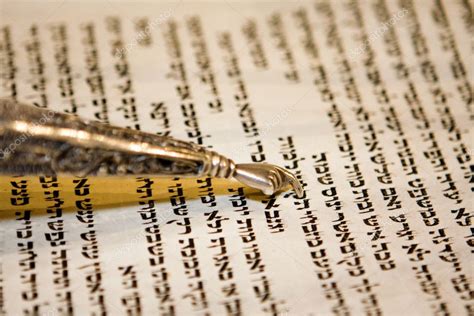 Torah and Yad — Stock Photo © searagen #7375308