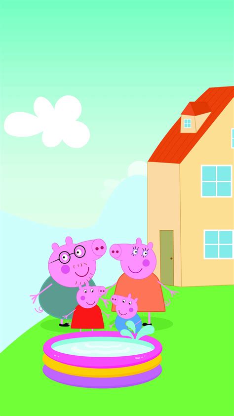 Peppa Pig house Wallpaper - EnJpg