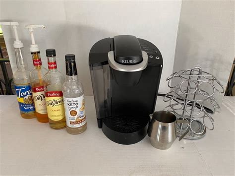 Lot # 72- Keurig Coffee Maker, Accessories, Syrups. - Puget Sound ...