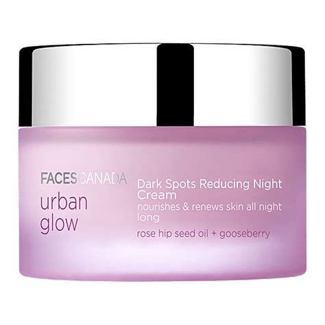 Buy FACES CANADA Urban Glow Dark Spots Reducing Night Cream - Nourishes & Renews Skin Online at ...